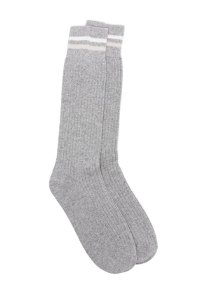 Eleventy ribbed socks - Grey