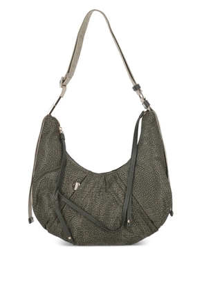 Borbonese small zip-fastening shoulder bag - Grey
