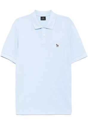 PS Paul Smith logo-patch polo shirt - Blue