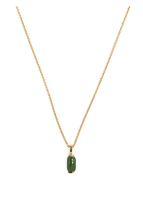 Fernando Jorge 18kt yellow gold jade pendant necklace