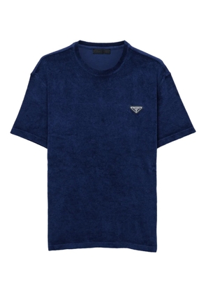 Prada terry T-shirt - Blue