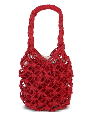 Comme Des Garçons Comme Des Garçons knotted shouder bag - Red