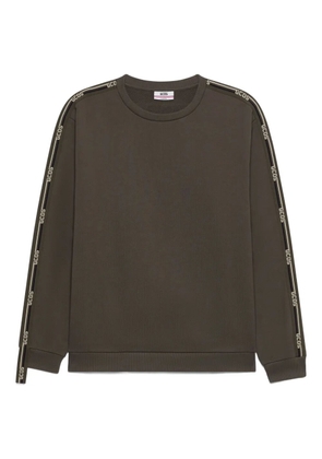 GCDS logo-embellishment sweater - Green