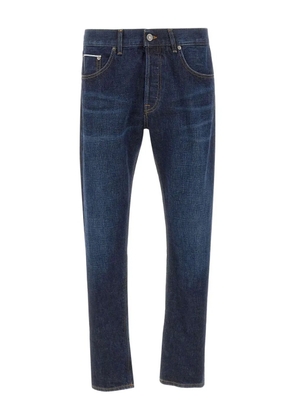 DONDUP five-pocket logo-detail jeans - Blue