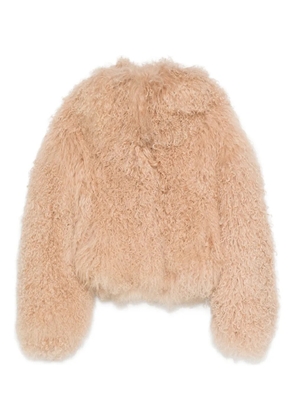 Blancha shearling jacket - Brown
