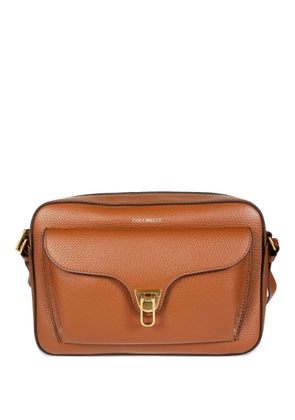 Coccinelle Flap Beat Soft L cross body bag - Brown