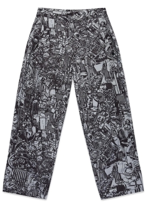 COUNTY OF MILAN AOP pyjama pants - Grey