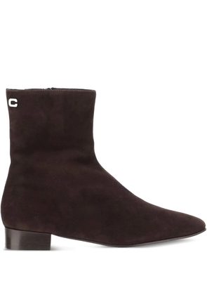 Carel Paris 20mm Aiglon suede ankle boots - Brown