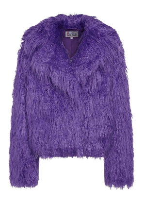 MC2 Saint Barth faux-fur coat - Purple