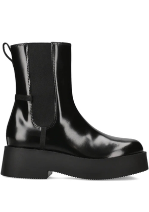 Premiata platform ascot boots - Black