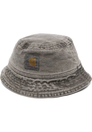 Carhartt WIP logo-patch bucket hat - Black