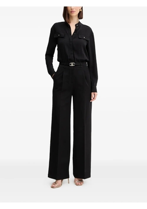LIU JO logo-plaque jumpsuit - Black