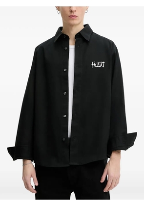 HUGO logo shirt - Black