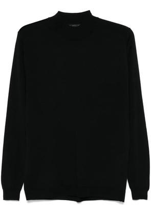 Low Brand merino wool sweater - Black