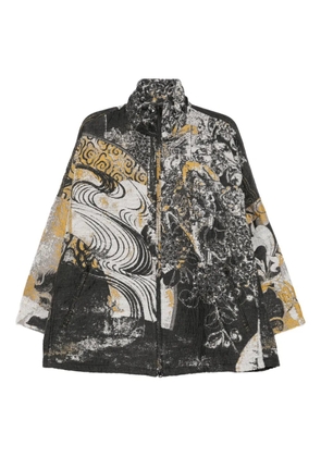 JNBY type-A tweed jacket - Grey