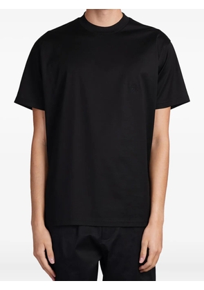 Low Brand embroidered-motif T-shirt - Black