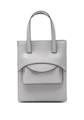 HIDESINS logo-print shoulder bag - Grey