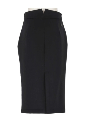 Moncler x EE72 by Edward Enninful high-waisted pencil skirt - Black