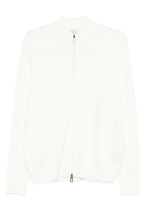 DIKTAT zip-up sweater - Neutrals