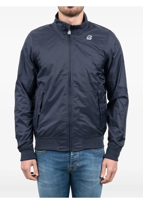 K-Way zip-up bomber jacket - Blue
