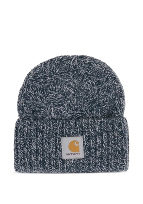 Carhartt WIP logo-patch beanie - Blue