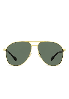 Gucci Eyewear GG1220 pilot sunglasses - Gold