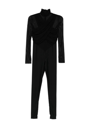 Mazzei mesh-panels jumpsuit - Blue