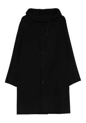 Lardini single-breasted coat - Black