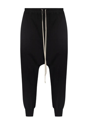 Rick Owens DRKSHDW cotton drop-crotch trousers - Black