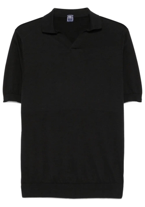 Fedeli Fuji polo shirt - Black
