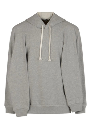 Comme Des Garçons drawstring hooded sweatshirt - Grey