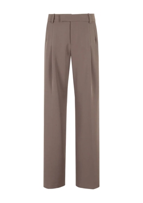 Federica Tosi pleated-front trousers - Brown