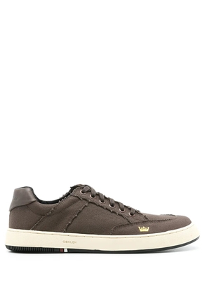 Osklen low-top lace-up sneakers - Brown