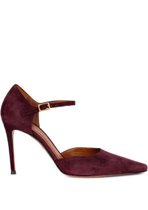Roberto Festa 70mm Donella suede pumps - Red