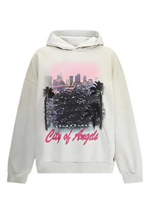 Balenciaga Los Angeles cityscape hoodie - White