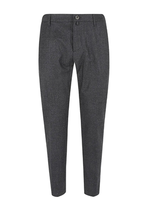 Jacob Cohën buttoned wool trousers - Grey