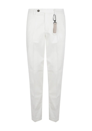 Manuel Ritz carabiner-detail trousers - White