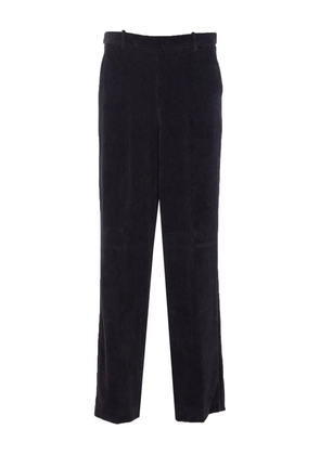 Circolo 1901 corduroy back-zip trousers - Black