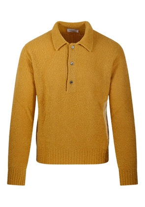 Diana Studio long-sleeve polo shirt - Yellow