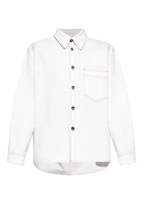 Givenchy button-fastening patch-pocket shirt - White