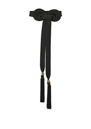 Carolina Herrera satin rope belt - Black