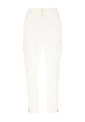 DONDUP cargo-pockets straight-leg jeans - White