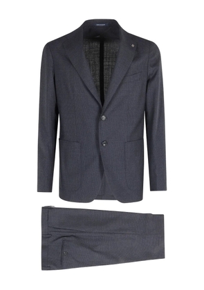 Tagliatore notched lapel two-piece suit - Blue