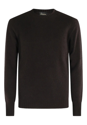 Drumohr round-neck cashmere sweater - Brown