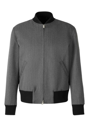 Lardini zip-front bomber jacket - Grey