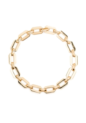 SHAY 18K yellow gold flat geo bracelet