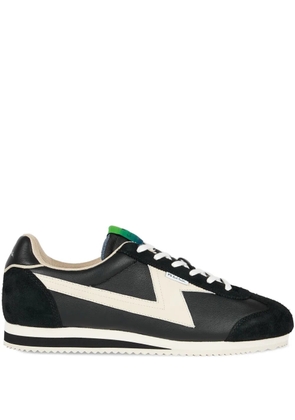 PS Paul Smith Atalanta leather panelled sneakers - Black