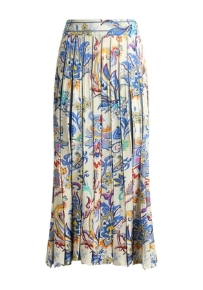 ETRO printed midi skirt - Neutrals
