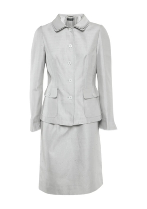 Dolce & Gabbana Pre-Owned cotton button suit - Grey
