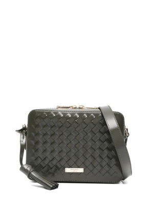 Aspinal Of London woven slot mini bag - Green